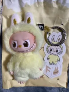 【F】POP MART PIN FOR LOVE イニシャル ラブブ