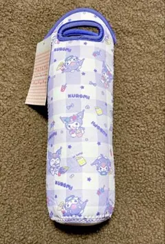 《新品・未使用・タグ付き》 サンリオ　KUROMI ♡ペットボトルカバー