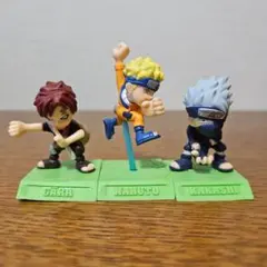 NARUTO フィギュア 3体セット 我愛羅 ナルト カカシ