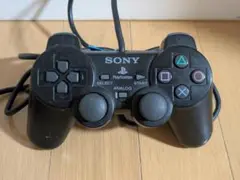 PS2 DUALSHOCK2 純正コントローラー ブラック　動作確認済