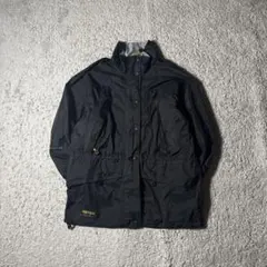 90s agnès b. 八ノ字 ダブルジップトレンチコート フランス製 黒