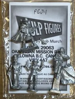 Pulp Figures PGJ-1 Agents of Justice 4体のサムネイル