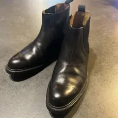 リーガル　黒 レザー サイドゴアブーツ　24.5cm