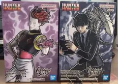 ヒソカ　クロロ　フィギュア　2体1セット