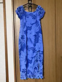 マウナロアMMJ☆オーシャンブルーバード☆セパレートドレス☆フラダンス マウナロアMMJ☆オーシャンブルーバード☆セパレートドレス