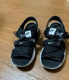 NIKE AIR スポーツサンダル ブラック ホワイトのサムネイル