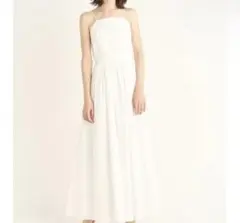 snidel バックオープンキャミギャザードレス