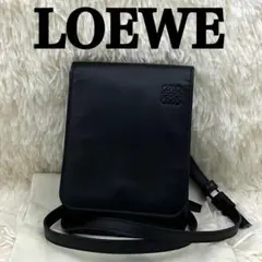 【美品】LOEWE GUSSET FLAT ショルダーバッグ アナグラムのサムネイル