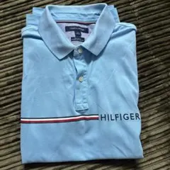 トミーヒルフィガー　TOMMYHILFIGER ポロシャツ　ゴルフ　ライトブルー