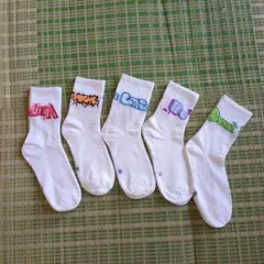 d*6様 メンズ　白ソックス