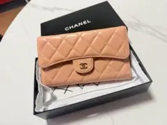 CHANEL タイムレス マトラッセ 長財布 キャメル CHANEL タイムレス マトラッセ 長財布 キャメル - メルカリ