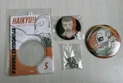 ハイキュー!! 田中龍之介 缶バッジ