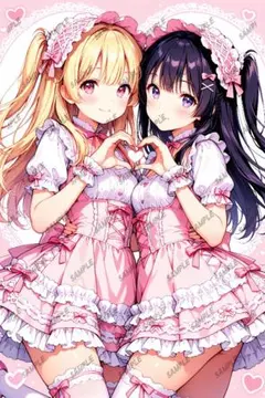 J85　オリジナルイラスト　高画質　光沢写真用紙　A4ポスター