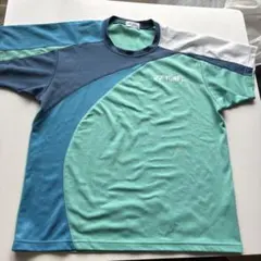 YONEXバドミントンTシャツ Sサイズ、綺麗なブルーデザイン