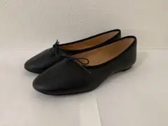 オデット エ オディール ユナイテッドアローズ バレリーナ フラット ブラック