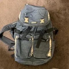 BURBERRY BLACK LABEL デニムリュック 4ポケット