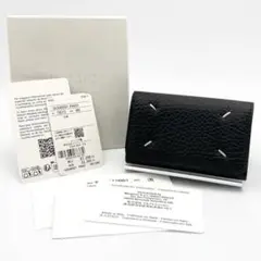 【新品/国内正規品】メゾンマルジェラ 4ステッチ 6連キーケース 付属品完備 黒のサムネイル