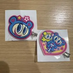 ナルミヤ キャラクターズ ラバークリップ エンジェルブルー 2個セット