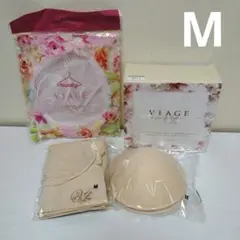 VIAGE ビューティアップナイトブラ ピンクベージュ Mサイズ　洗濯ネット付き