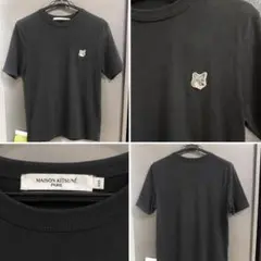 MAISON KITSUNÉ フォックスパッチ Tシャツ ブラック XXSのサムネイル