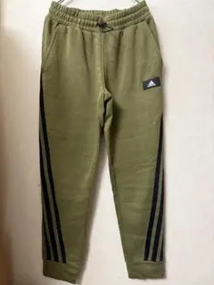 #4088 adidas ジョガーパンツ カーキ Mサイズ