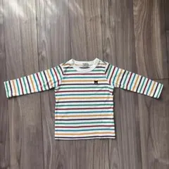 DOUBLE.Bストライプ 長袖Tシャツ