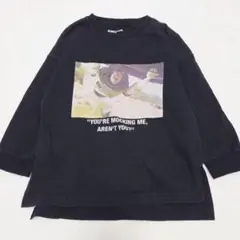 GLOBAL WORK バズライトイヤー プリント 長袖トップス ロンT 100
