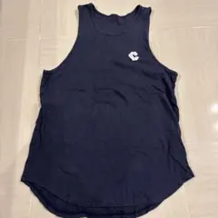CRONOS ノースリーブ タンクトップ S ネイビー