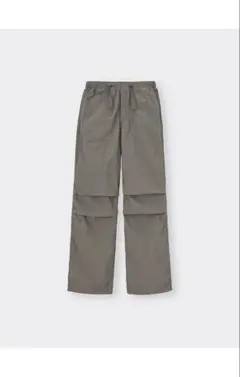 GU テックパラシュートプルオンパンツ オリーブ L