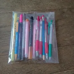 多色ボールペン・蛍光ペン・色鉛筆12本セット