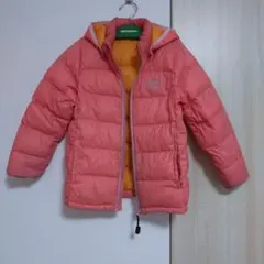 BEAMS mini フード付きダウン 130