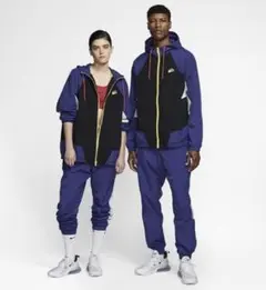 Nike ナイロンジャケット セットアップ Sサイズ オリーブグリーン