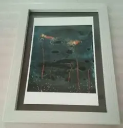 ●Yayoi Kusama（ポストカードアート）2L額付