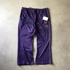 Kaepa ケイパ　ジャージ　パンツ　パープル　熊　オーバーサイズ