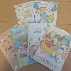 すみっコぐらし　ノート4冊＋ステッカー2冊