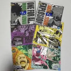 【6点セット】一番くじ「僕のヒーローアカデミア」ハンドタオル　F賞