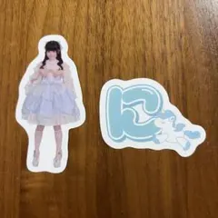 iLiFE! 虹羽みに ランダムステッカー2枚セット