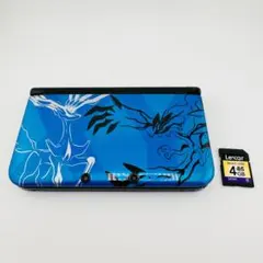 動作確認済み (限定モデル)3DS LL ポケモンデザイン 青 XYモデル