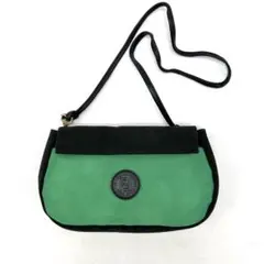 FENDI ショルダーバッグ 2way FFロゴ ナイロン グリーン×ブラックのサムネイル
