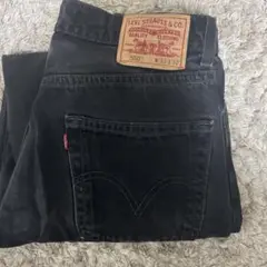 リーバイス　Levi's 550 ブラック　デニム　 W 33 L 32