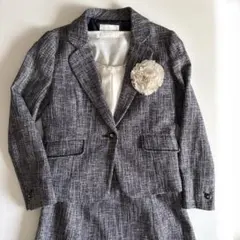 anySiS 入園入学式卒業式　スーツセット、長袖カットソーエニィシスsize２