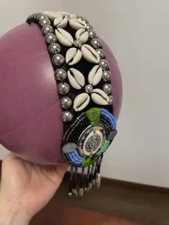 ベリーダンス　ヘッドアクセサリー　ヘッドピース　トライバル　フュージョン