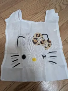ハローキティ ヒョウ柄リボン バッグ