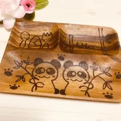 確認ページ　ウッドバーニング　名前入り　ランチプレート　②