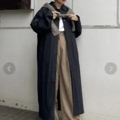TODAYFUL Soutiencollar Over Coat 36 ブラック