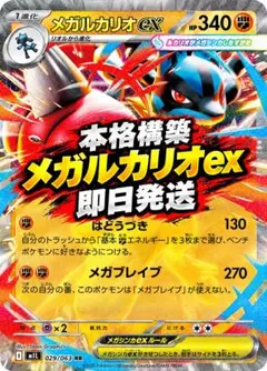 ポケモンカード メガルカリオex デッキ 本格構築