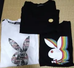 PLAYBOY 半袖Tシャツ 3枚セット まとめ売りのサムネイル