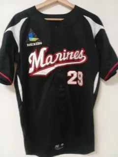 【希少】千葉ロッテ　石川慎吾選手　ブラックサマーユニフォーム 2024 希少】千葉ロッテ 石川慎吾選手 ブラックサマーユニフォーム 2024