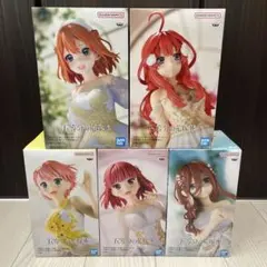 五等分の花嫁 フィギュア アニメ原画展ver. 5点セット
