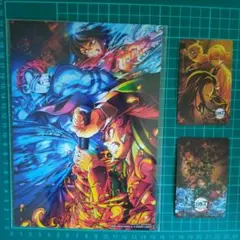 鬼滅の刃入場者特典＆使用済みムビチケカード２枚